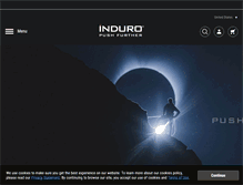 Tablet Screenshot of indurogear.com
